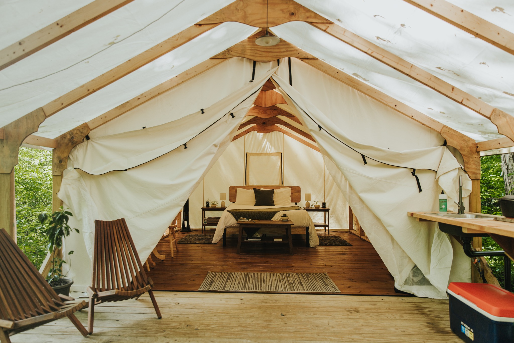Luxury Glamping in the Mountains of Central PA