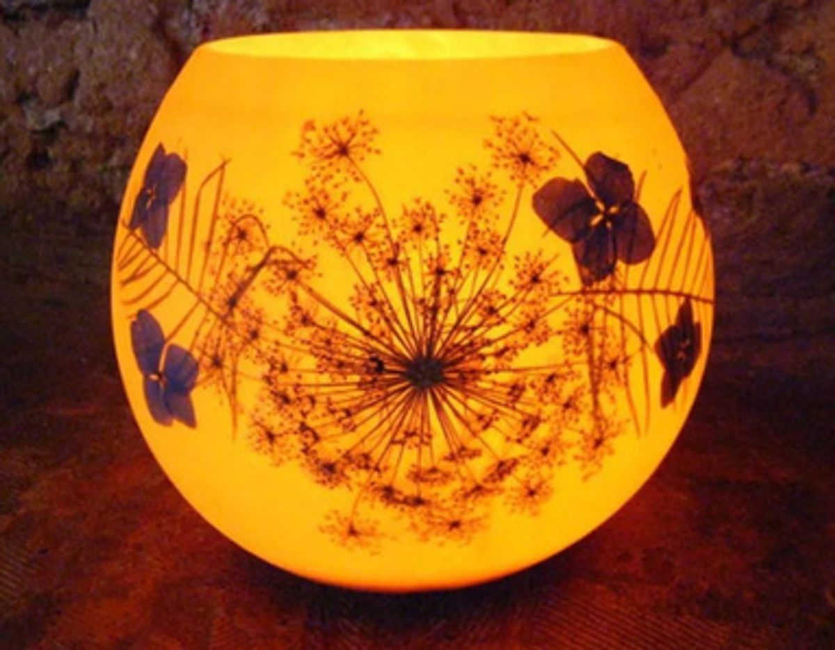 Beeswax Globe Workshop with Tunde Tschuschke at Beaver Run