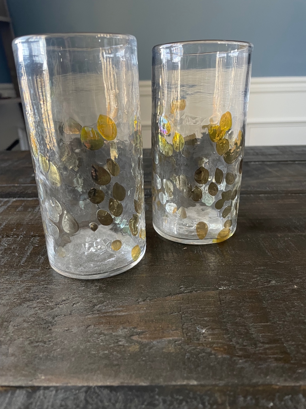 Handblown Drinking Glasses (2)