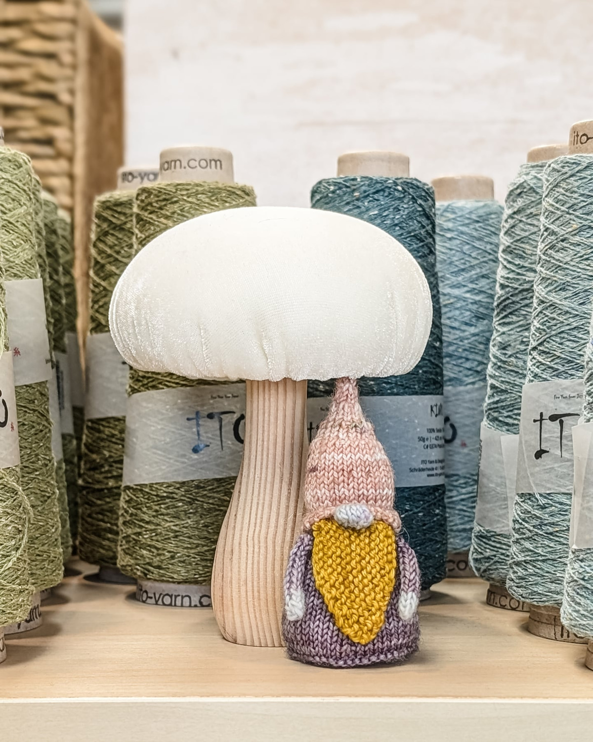 Purls of Wisdom Yarn & Craft Basket